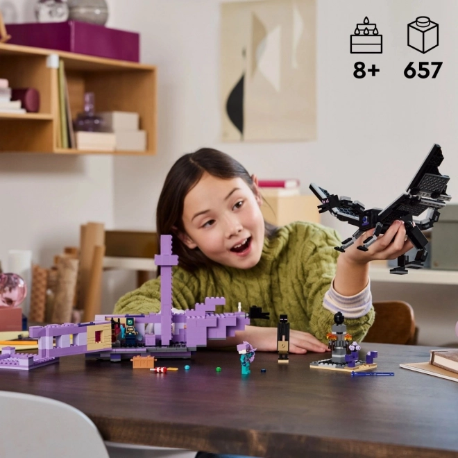 LEGO Minecraft 21264 Enderdrage og Endskib