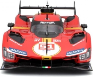 Metalmodelbil BBURAGO 1:18 FERRARI 499P LMH Rød #51