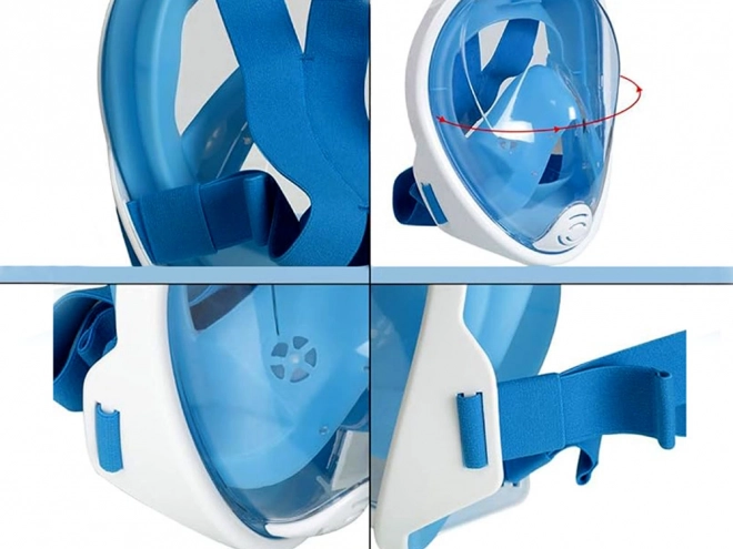 Fuld snorkel og dykkermaske S/M SP0762 NI