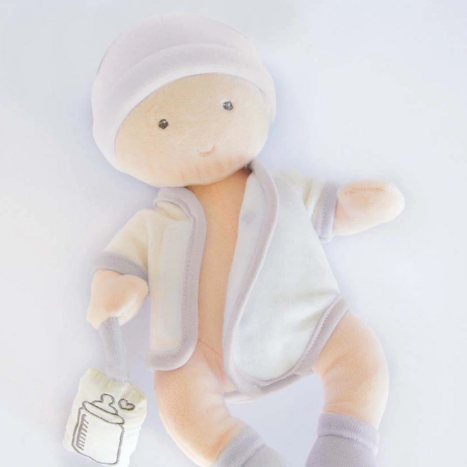 Doudou Jolijou Dukke Pol i taske til barnevogn 28 cm