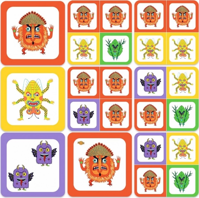 DJECO Kortspil Monstrio