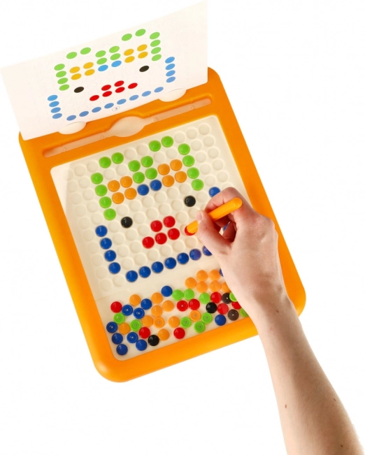 Kreativ mosaik med magnetpen