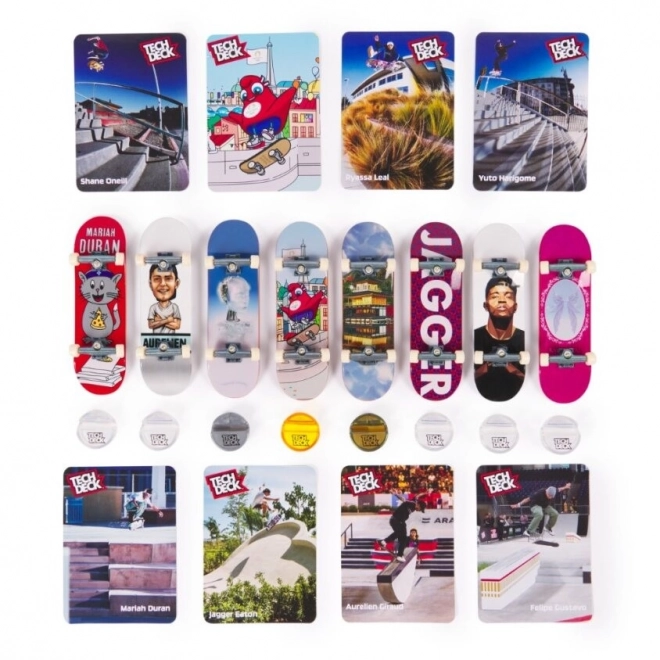 Tech Deck Olympiske multi pakke 8 stk