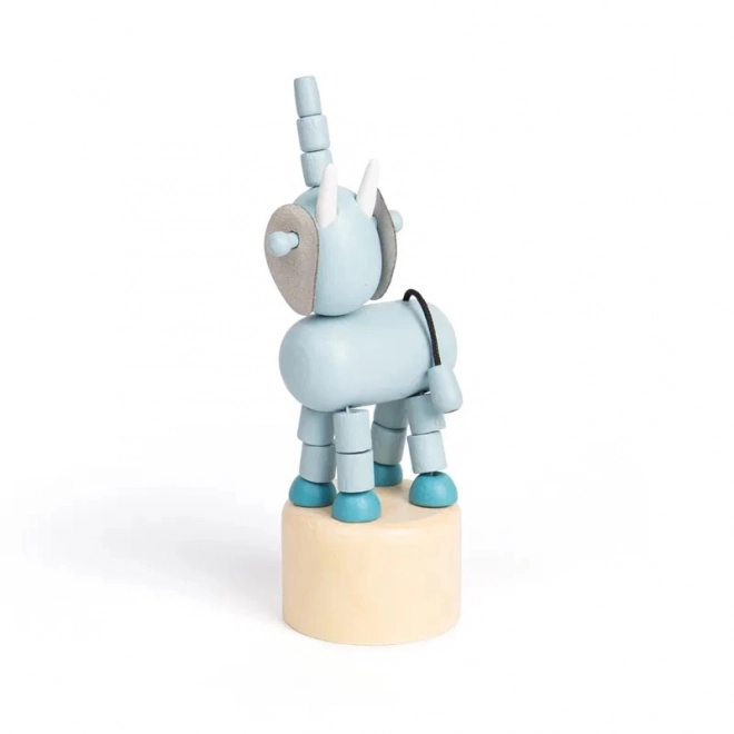 Bigjigs Toys Træmasse Dyre Safari Elefant