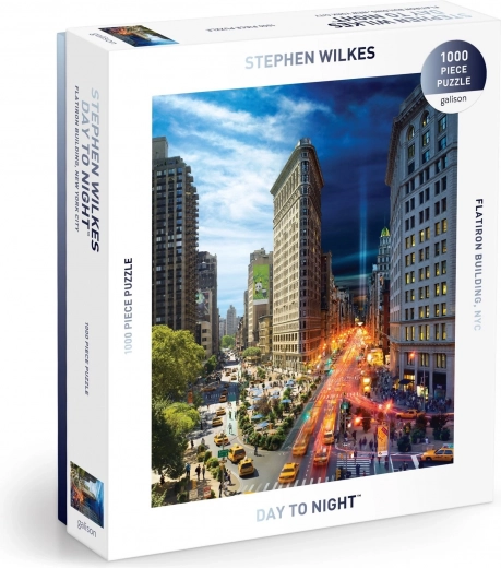 galison puslespil flatiron day to night stephen wilkes 1000 brikker
