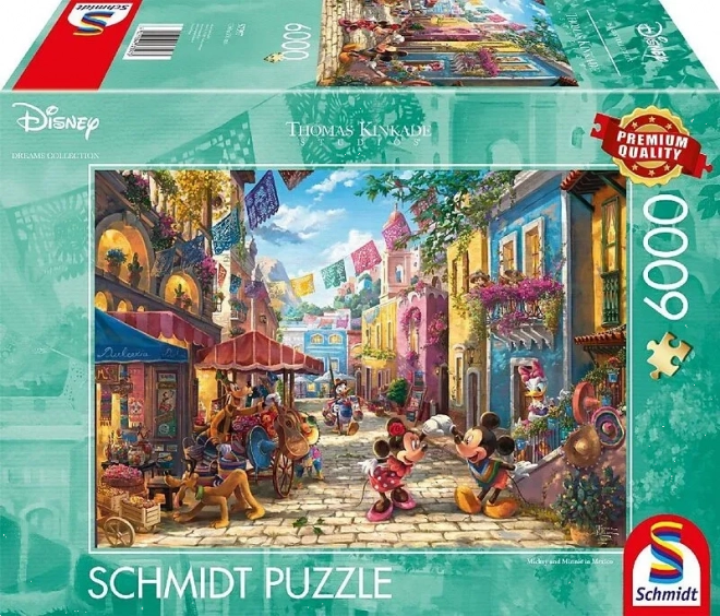 SCHMIDT Puslespil Mickey og Minnie i Mexico 6000 brikker