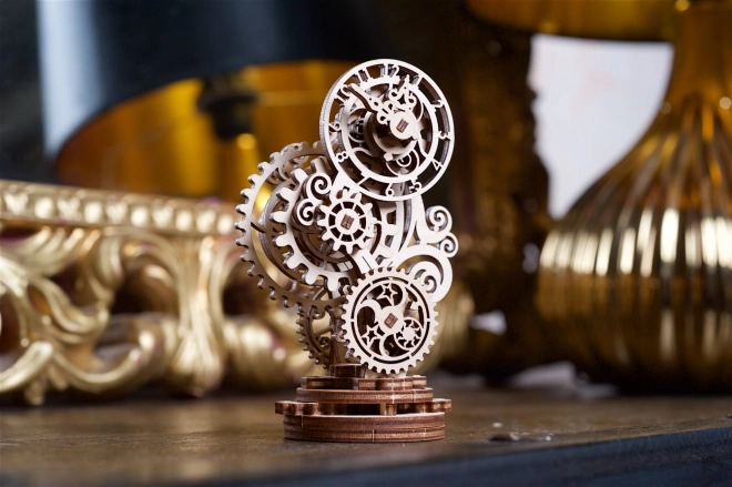 Ugears 3D træ mekanisk puslespil Steampunk-ur