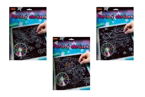 ARTLOVER Perlebillede Ugle 20x25 cm