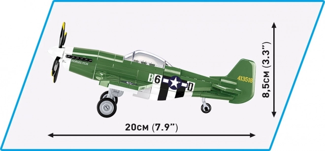 Byggesæt Fly P-51D Mustang COBI