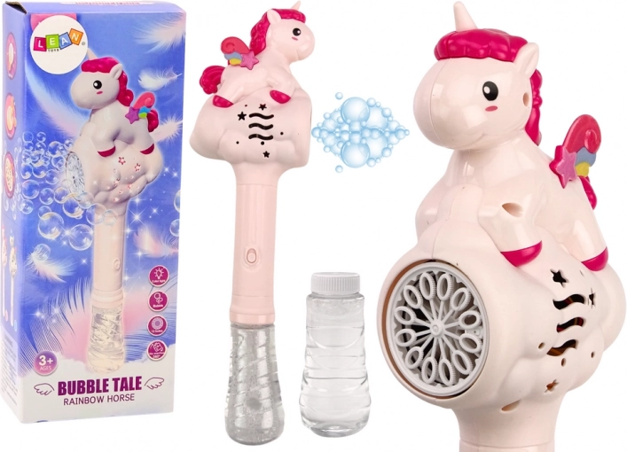 Sæbeboblemaskine Pink Unicorn Wand