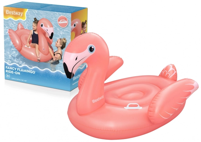 Oppustelig flamingo Bestway 138 x 107 cm