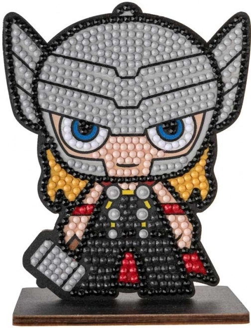 diamantmaling crystal art buddies – thor (marvel avengers)