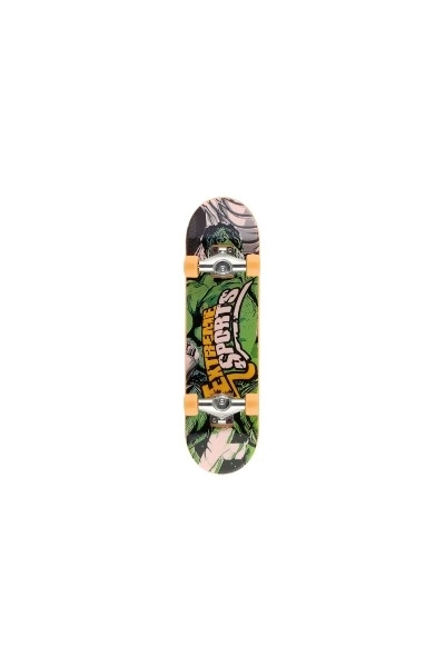 Finger skateboard skruelig 2stk plast 10cm med rampe med tilbehør 2 farver i æske 35x9x18cm