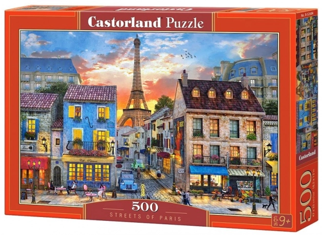Castorland puslespil Parisiske gader 500 brikker
