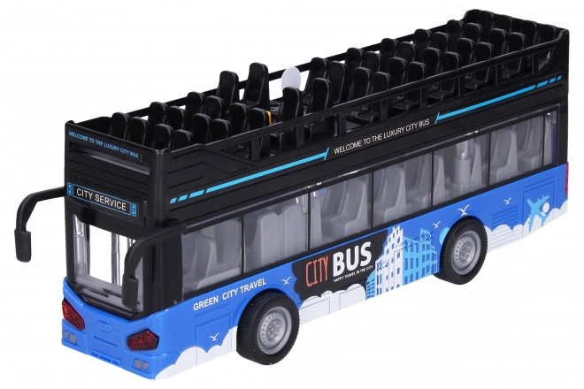 Tobus dobbeltdækker turistbus med effekter 28 cm