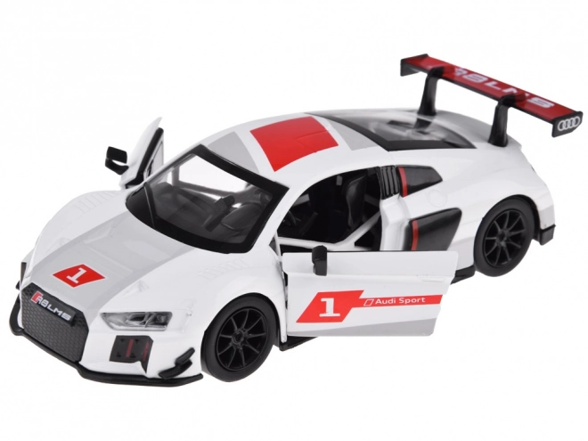 Metallmodel af sportsvognen Audi R8 LMS i skala 1:32