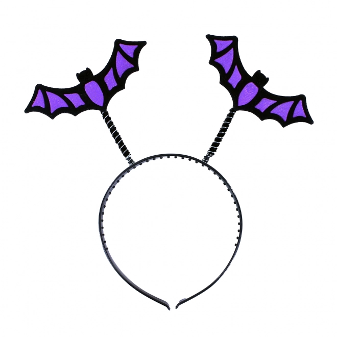 Pandebånd med flagermus maske til Halloween