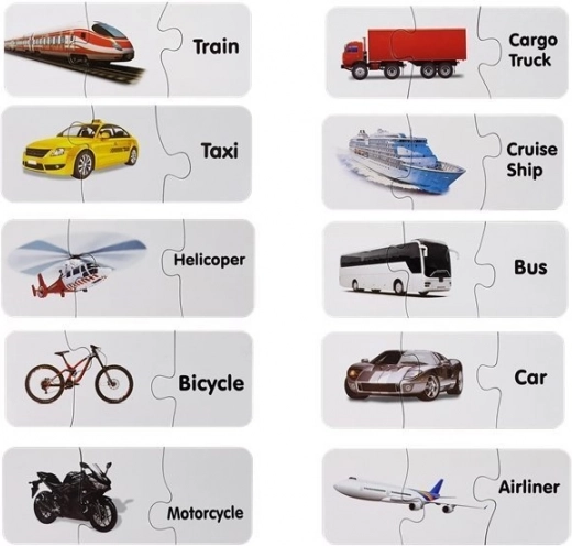 10 selvkontrollerende par af transportmidler