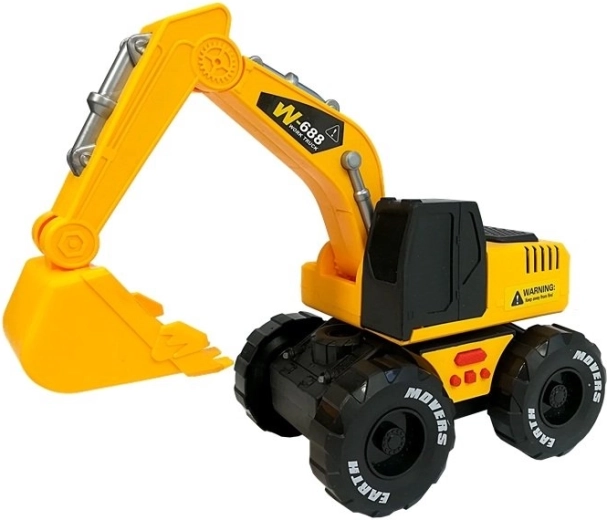 Bevægelig arm og skovl