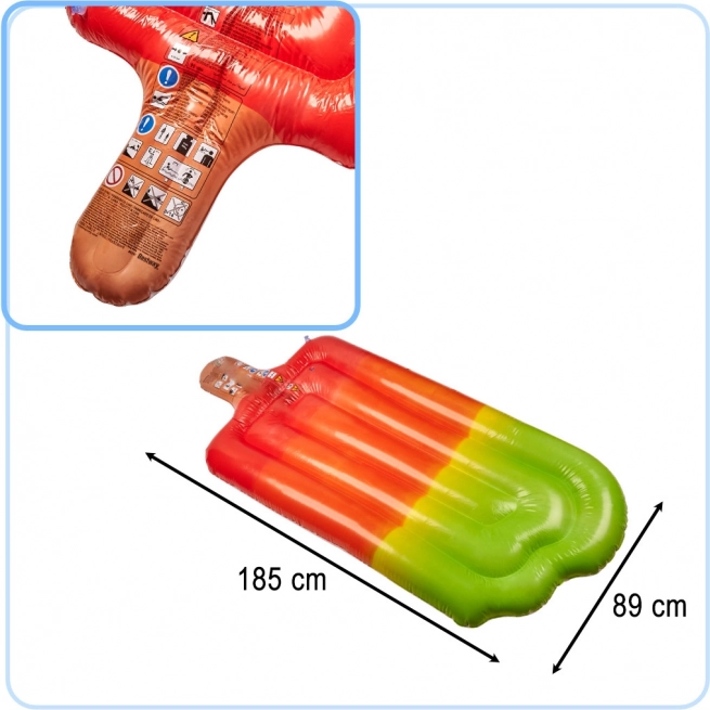 BESTWAY 43161 Oppustelig Madras Is på Pind 185 cm