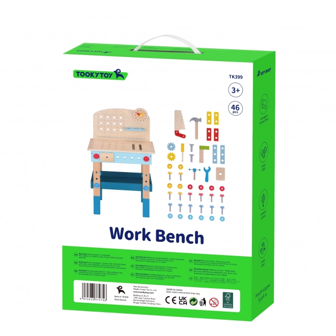 Træ arbejdsbord Tooky Toy