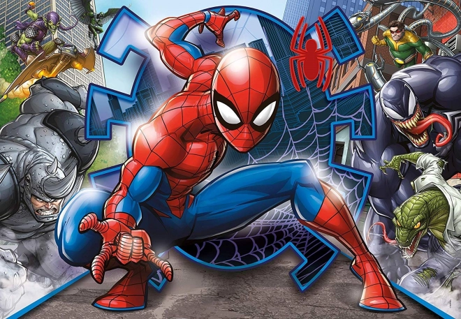 Puslespil 104 brikker Super Kolor - Spider-Man