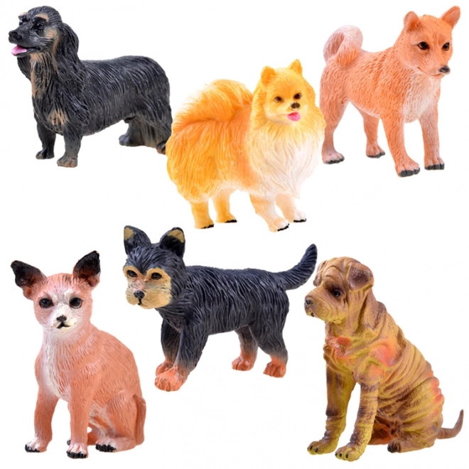 Figurer af hunde - forskellige racer, Zwierzeta Domowe kollektion