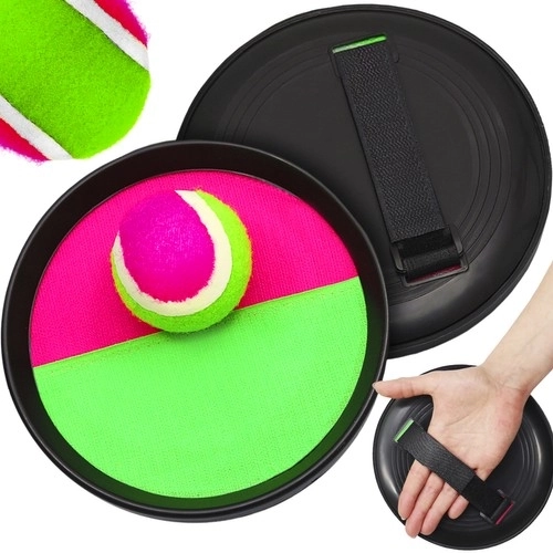 Udendørsspil - Fang kugle med velcro
