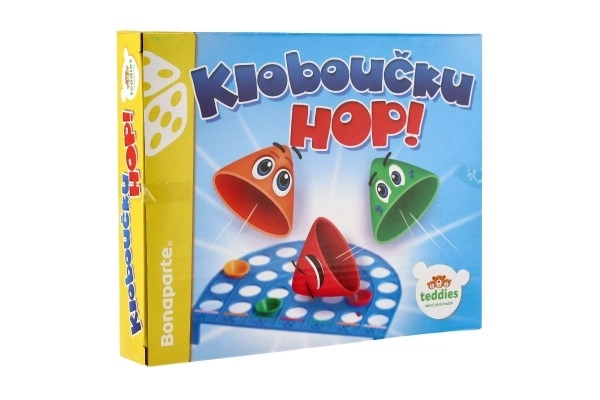 Kloboučku, hop! selskabsspil i en æske 23x18x3,5cm