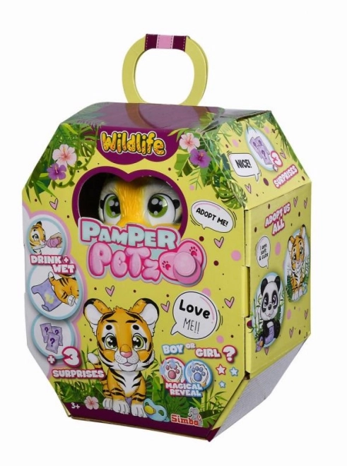 Interaktivt legetøj tiger med ble Pamper Petz