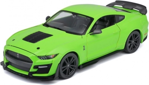 Bilmodel FORD Mustang Shelby GT500 2020 1:24 grøn