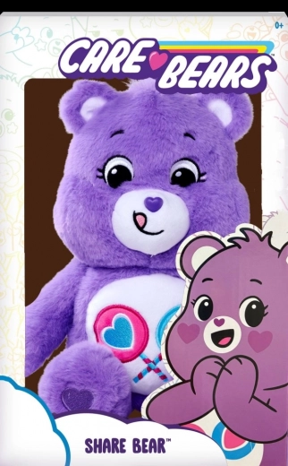 Plysset bamse CARE BEARS Share Bear 35 cm