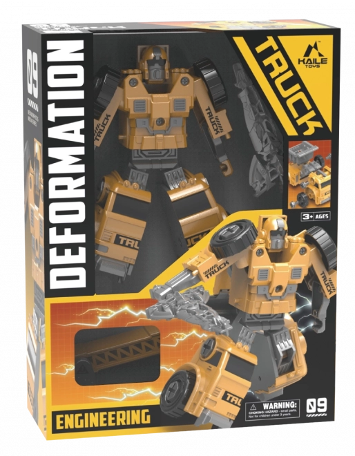 Transformer lastbil og robot legetøj