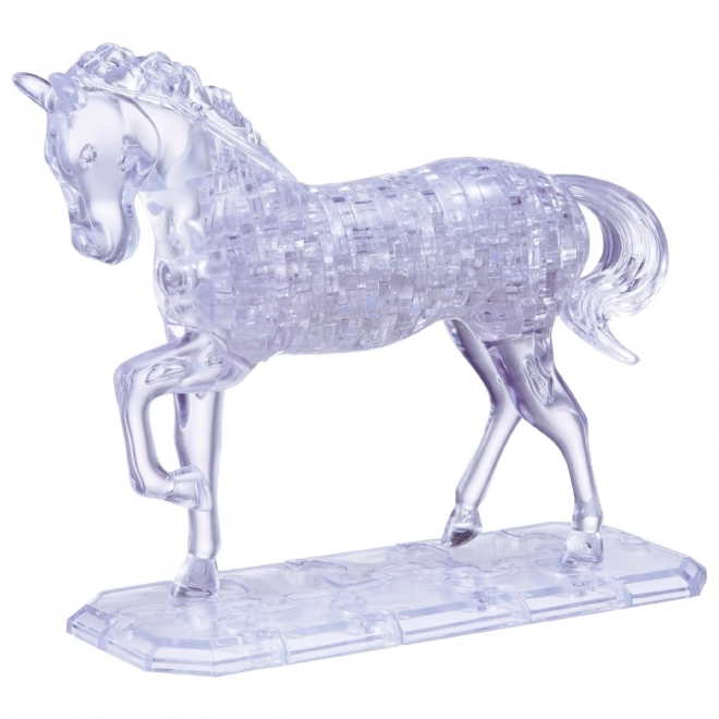 3D Crystal puslespil Hest 100 stykker
