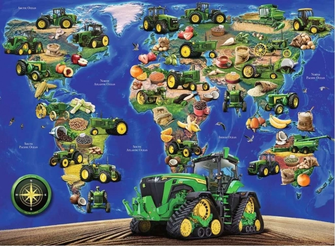 Puslespil Verden John Deere XXL 300 brikker