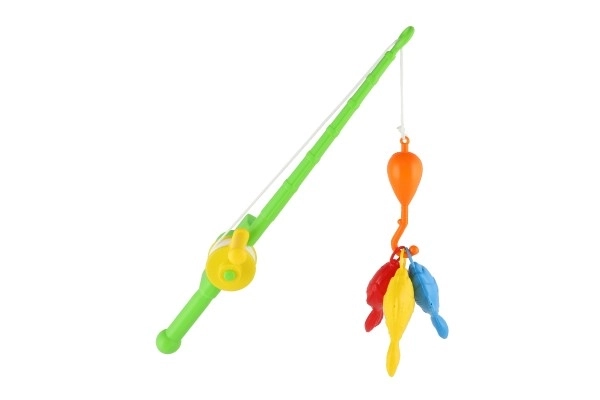 Fiskestang med fisk 50 cm