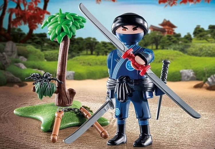 Actionninja med realistisk udrustning