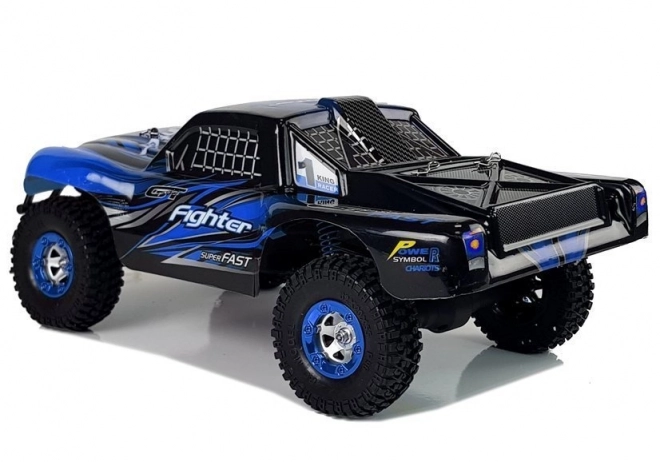 Fjernstyret bil FY-01 4x4 Pick Up 1:12 R/C 40 km/t blå