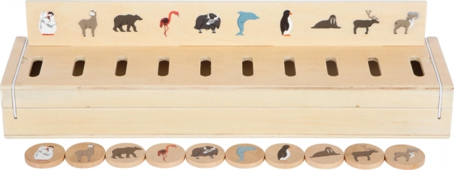 Small foot billedindsættelsespuslespil sortering