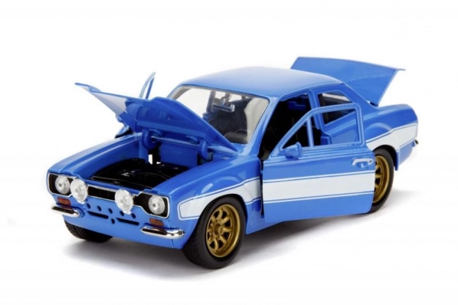 Modelbil 1974 Ford Escort fra Hurtige og Vrede 1:24