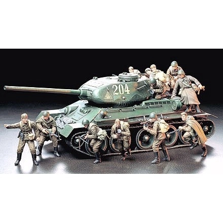 Modelleret russisk angrebsinfanteri