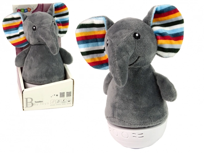 Musik natlampe Elefant