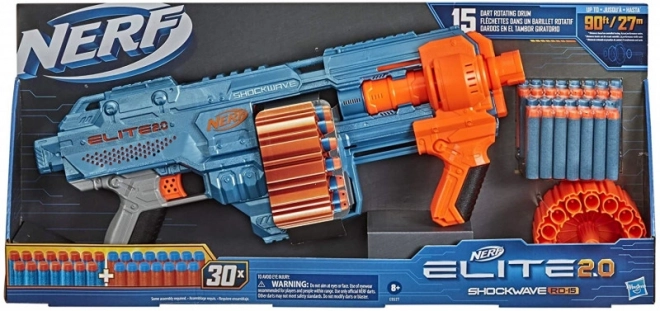 Nerf Shockwave RD-15 pistoler med kugler
