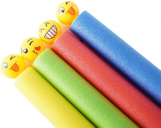 Legesyge håndtag med smileys