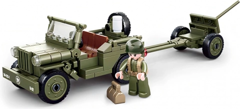 Minifigur med bevægelige dele