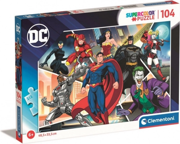 Puslespil CLEMENTONI DC Comics 104 brikker