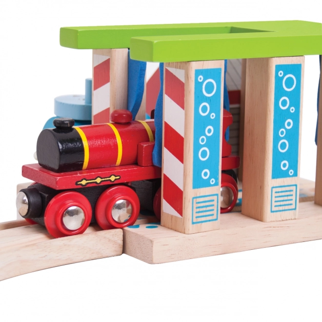Rengøringsstation til tog