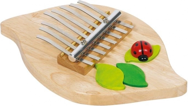 Kalimba mini klaver med mariehøne