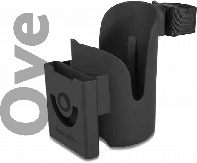 LIONELO Universel holder til barnevogn 2-i-1 - sort