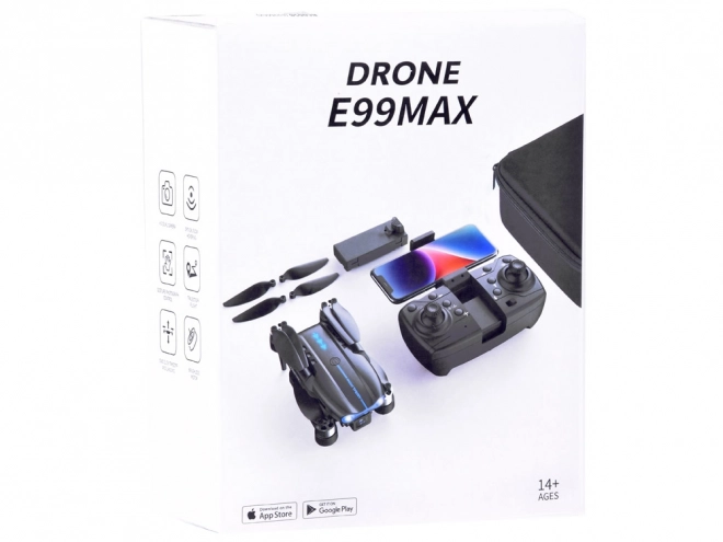 Sammenklappelig drone med kamera